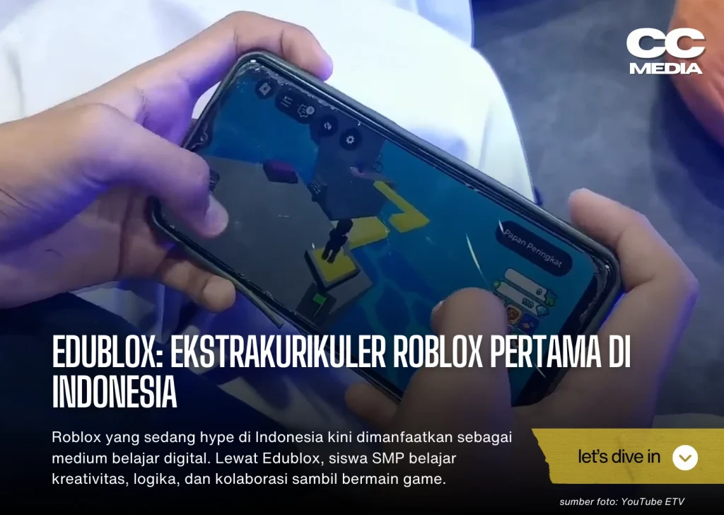 Belajar Lewat Game: Edublox, Ekstrakurikuler Roblox Pertama di Indonesia