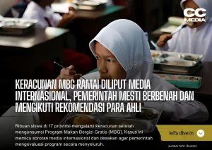 Keracunan MBG Ramai Diliput Media Internasional, Pemerintah Mesti Berbenah dan Mengikuti Rekomendasi Para Ahli